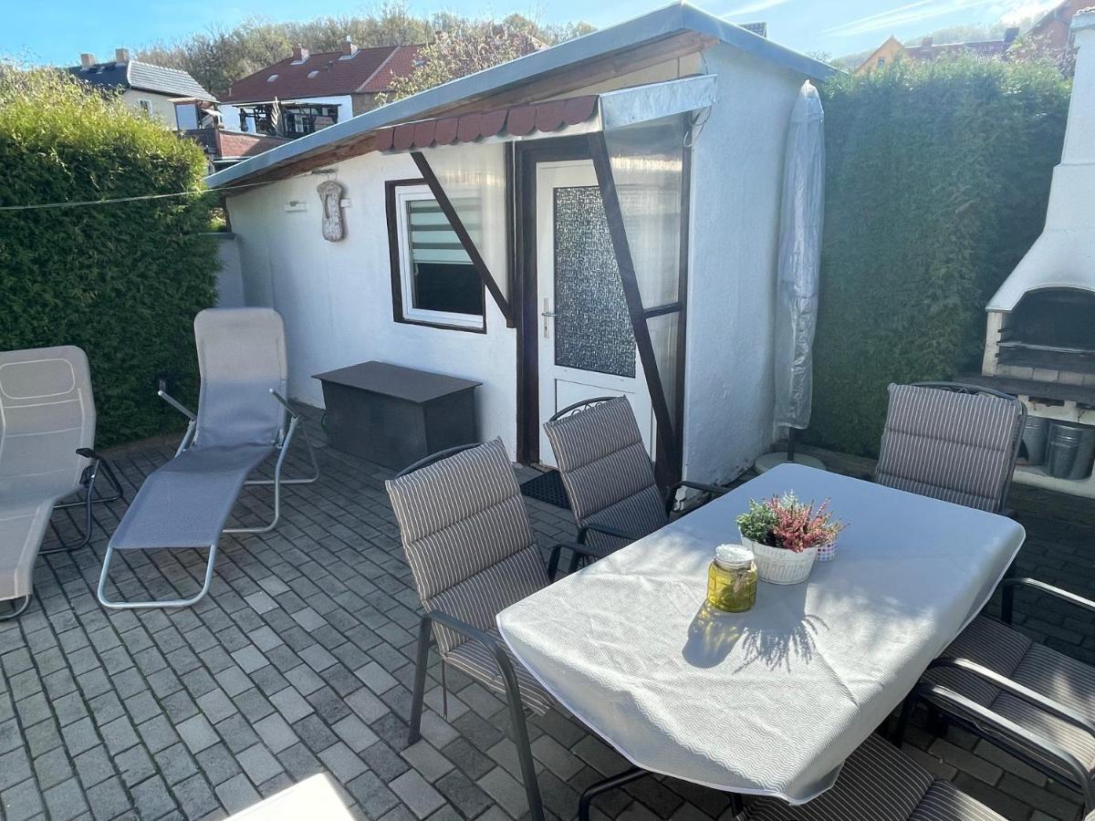 Christels Ferienwohnung 1 In Thale Mit Sonnenterrasse Und Grill Luaran gambar