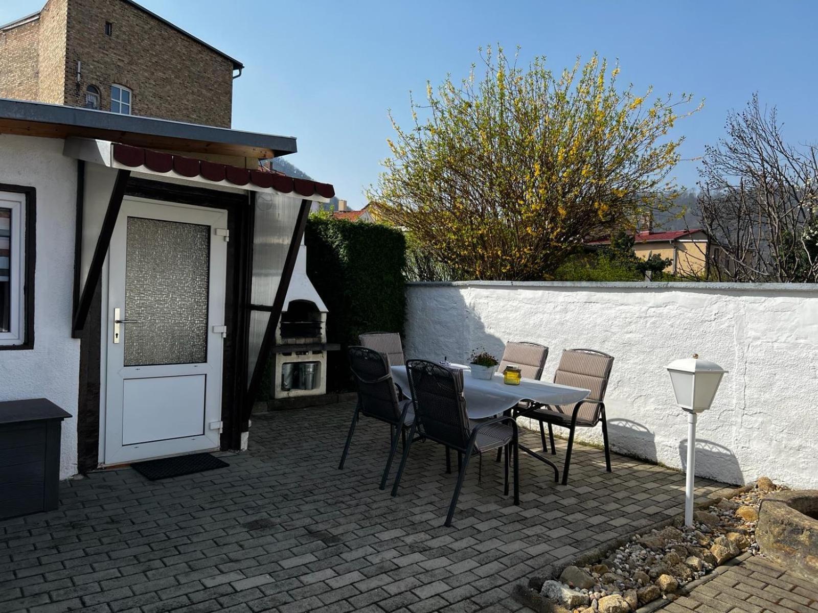 Christels Ferienwohnung 1 In Thale Mit Sonnenterrasse Und Grill Luaran gambar
